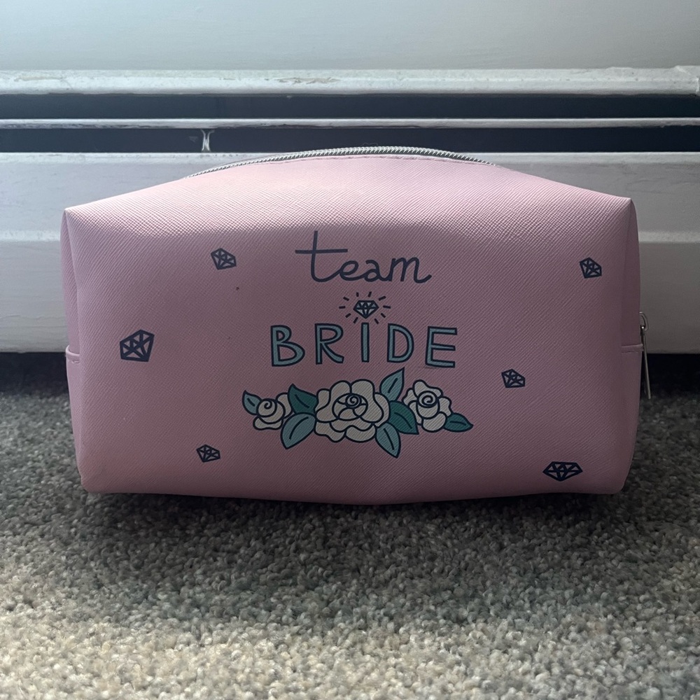 Bride makeup bag